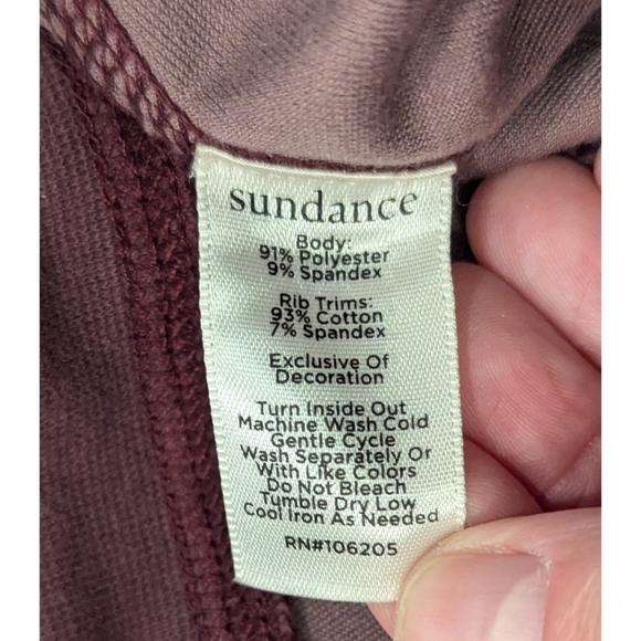 Sundance Catalog Purple Velour Velvet Drawstring Pocket Pants Size Small - Picture 4 of 6